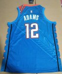 NBA 12 Adams 2019 OKC Thunder city Maillot